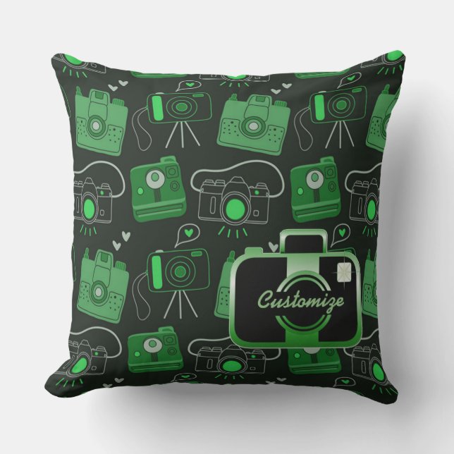 Almohada de cámaras retro de fallos de obturador v (Anverso)