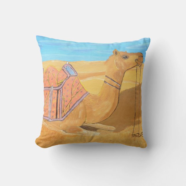 Almohada de camello saudita (Anverso)