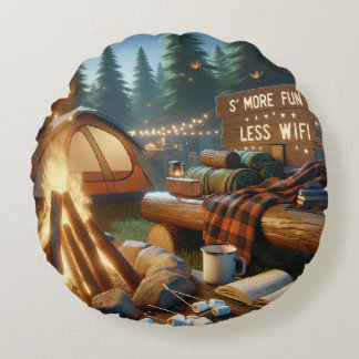Almohada de camping más divertida – Decoración rús