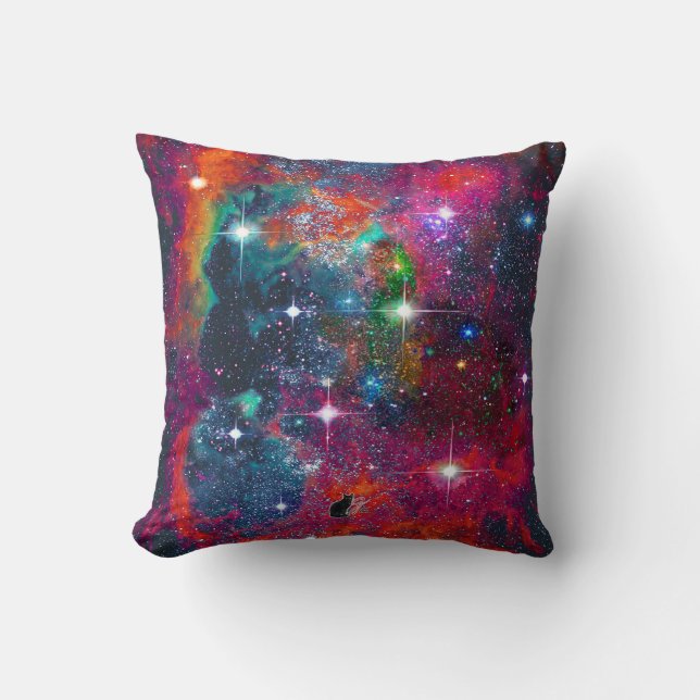 Almohada de Campo Estelar Deslumbrante (Anverso)