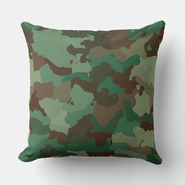 almohada de camuflaje militar (Anverso)