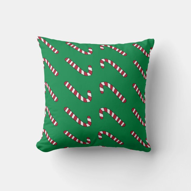 almohada de Candy Cane (Anverso)