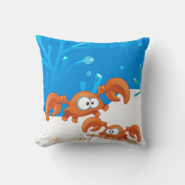 Almohada de cangrejo dulce acuático oceánico