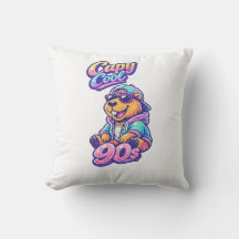 Almohada de Capibara Retro 90s Capy Cool