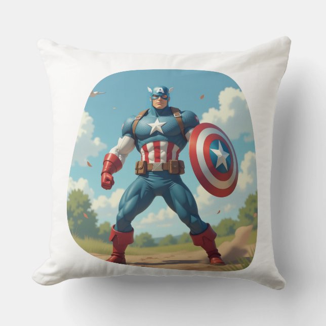 Almohada de Capitán América (Anverso)
