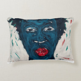 Almohada de cara africana