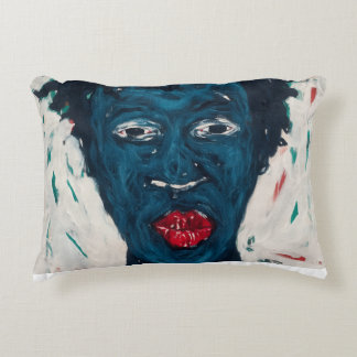 Almohada de cara africana