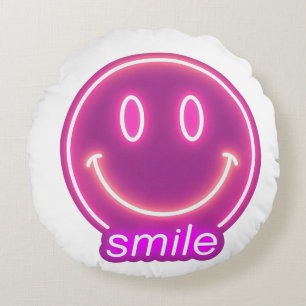 Almohada de Cara Sonriente Adorable – Decoración H