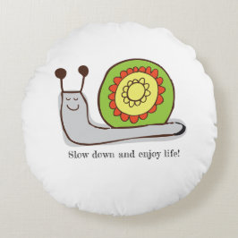 almohada de caracol personalizada