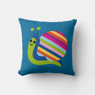 Almohada de caracol y tortuga linda para guardería