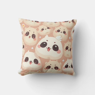 almohada de carácter lindo