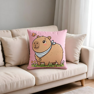 Almohada de Carpincho Adorable | Cojín de Animal A