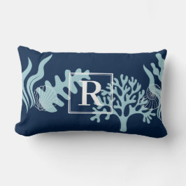 Almohada de Casa de Playa con Monograma
