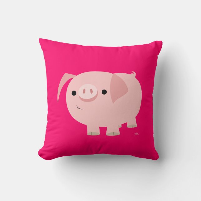 Almohada de cerdo Personalizado suave (Anverso)