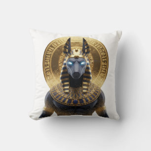 Almohada de Chacal Anubis   Dios del Antiguo Egipt