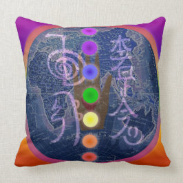 Almohada de Chakra del globo de Reiki