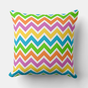 almohada de chevron de primavera