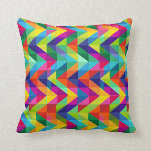 Almohada de Chevron del arco iris