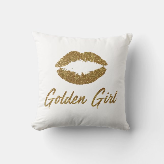 Almohada de Chica de Oro (Anverso)