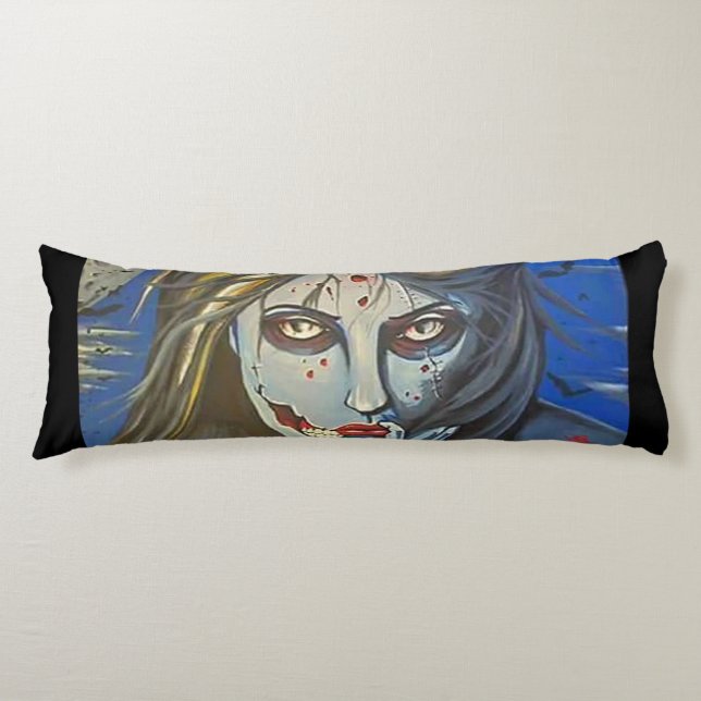 almohada de chica zombie (Anverso)