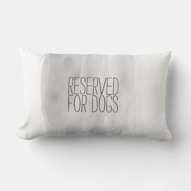 almohada de citas para perros reservada para perro (Anverso)