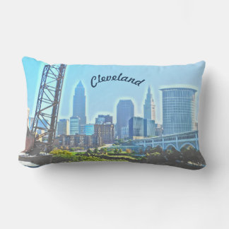 Almohada de Cleveland Ohio por la mañana