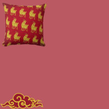 Almohada de CNY Año de la Cabra
