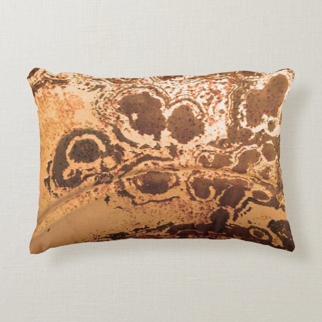Almohada de cobre del acento del teñido anudado (Anverso)