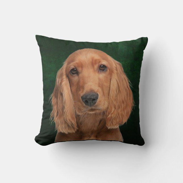 Almohada de Cocker Spaniel (Anverso)