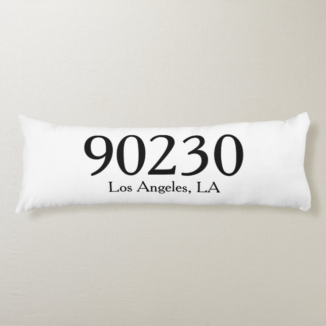 Almohada de código postal, regalos de inauguración (Anverso)