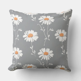 almohada de cojín con motivos florales