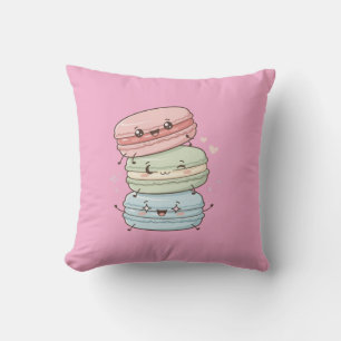 Almohada de cojín de dulces Macaron Kawaii
