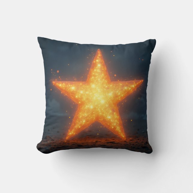 almohada de cojín de estrella brillante (Anverso)