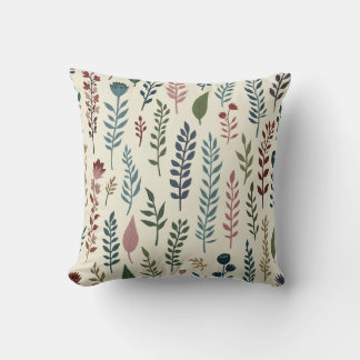 almohada de cojín de flores