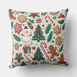 almohada de cojín de los navidades