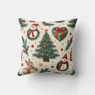 almohada de cojín de los navidades