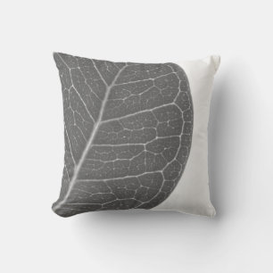 Almohada de cojín de textura de hoja rica de higo 