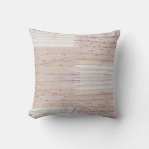 Almohada de cojín de textura de madera de madera