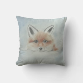 Almohada de cojín de zorro
