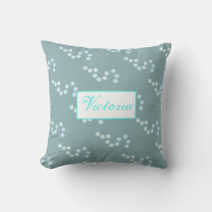 Almohada de Cojín Pétalos de Flor Pastel Victoria
