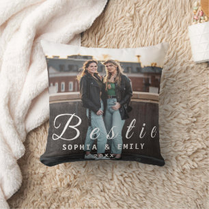 Almohada de Colage de Fotos de Amiga – Regalo de N