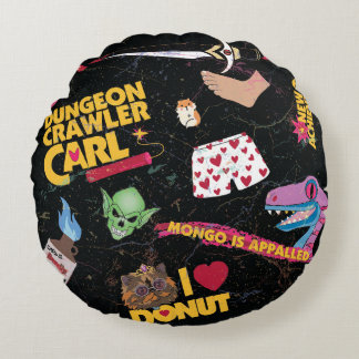 Almohada de collage de Dungeon Crawler Carl
