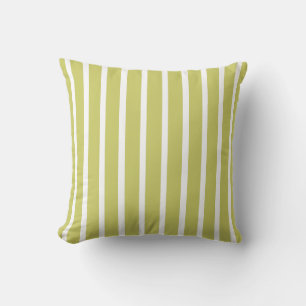 Almohada de color caqui de la raya del safari