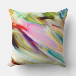Almohada de color fluido