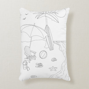 Almohada de color para adultos