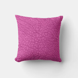 Almohada de color sólido rosa fucsia