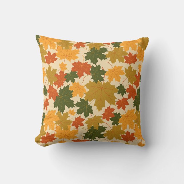 Almohada de colores de otoño (Anverso)