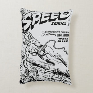 Almohada de cómics SPEED de la década de 1940