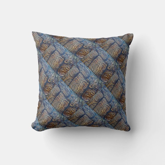 almohada de concha tortoise marrón (Anverso)