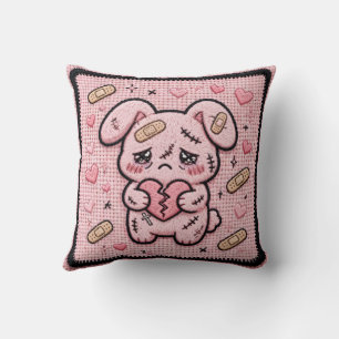 Almohada de conejo Kawaii Yami de algodón - Thro g